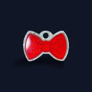 The Dapper Dog -Sparkle Red/White Ripple