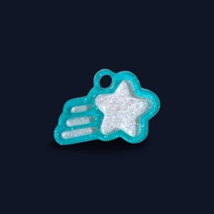 The Shooting Star - Teal Moonlight