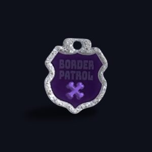 Badge - The Charlie - Violet Valor