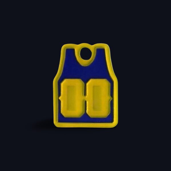 Basketball Jersey - The Buddy -Navy Blue/Gold