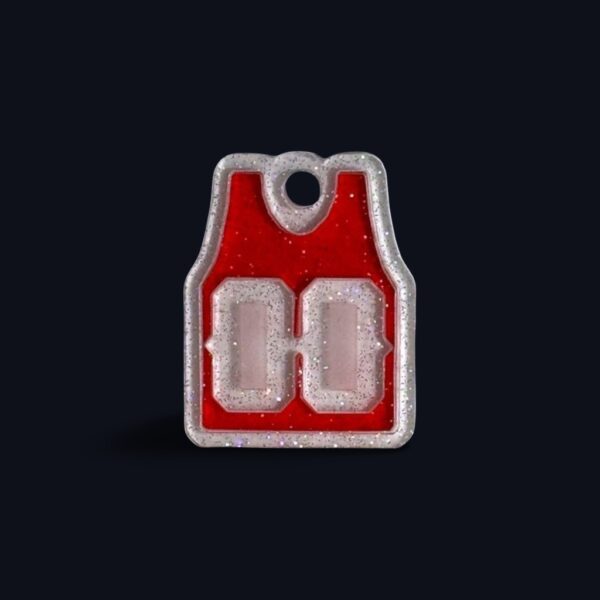 Basketball Jersey - The Buddy - Shimmer Red