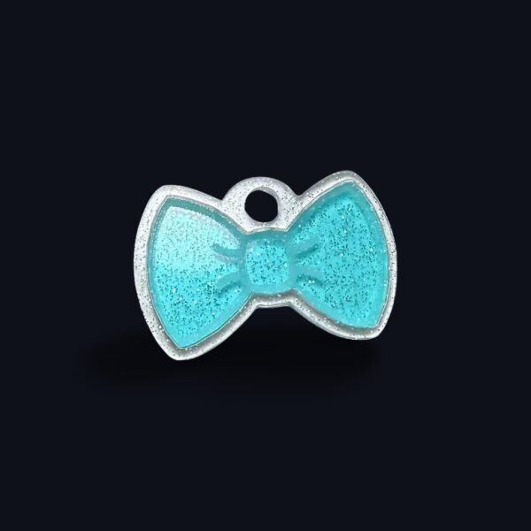 Bow Tie - Teal Sparkles