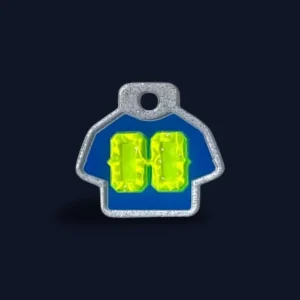 The Santino - Bright Blue & Neon Green