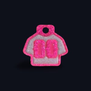 Football Jersey - The Santino - Neon Pink Ripples