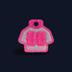 The Santino - Neon Pink Ripples