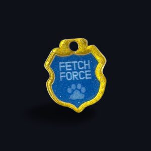 Badge - The Charlie - Blue/Gold