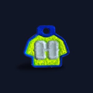 The Santino - Neon Blue Ripple