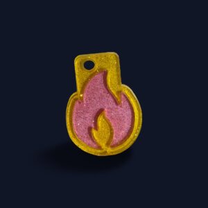 Fuego - Sparkle Golden & Pink
