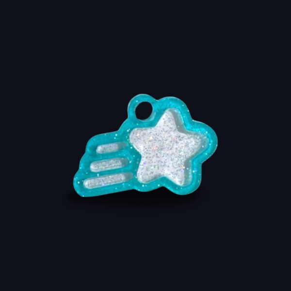 The Shooting Star - Teal Moonlight