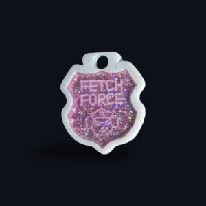 Badge - The Charlie - Lilac Confetti