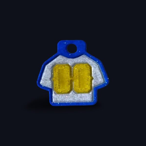 Football Jersey - The Santino -Royal Blue, White & Gold
