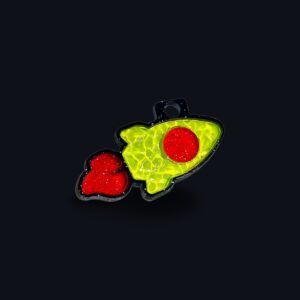 Spaceship - The Pierre - Black/Highlighter/Red