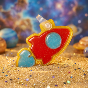 Spaceship - The Pierre - Red/Teal