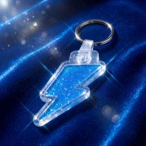 Lightening Bolt- Blue Diamond