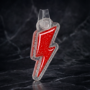 Lightening Bolt- Red Diamond