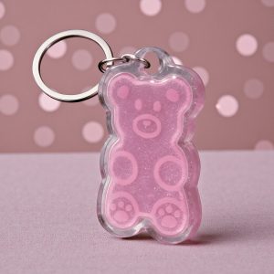Gummy Bear - The Dolce -Holographic Pink