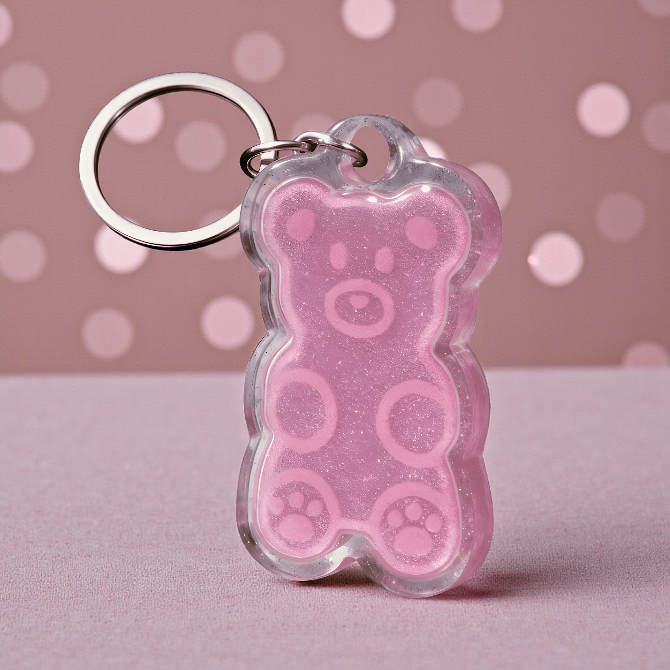 Gummy Bear - The Dolce -Holographic Pink
