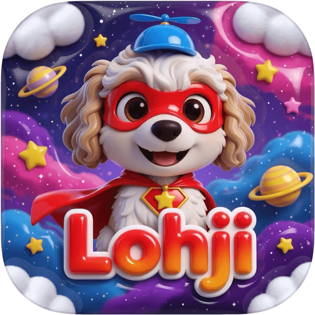 Lohji app icon — smart pet tag management and AI-powered 3D pet avatar creator for iPhone and Android